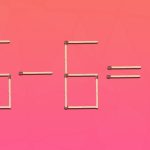 Du musst nur ein Streichholz verschieben, um die Gleichheit zu