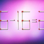 Man muss 2 Übereinstimmungen durchstreichen, damit die Gleichheit richtig ist: