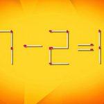 Wohin muss man 1 Streichholz verschieben, damit die Gleichheit stimmt: